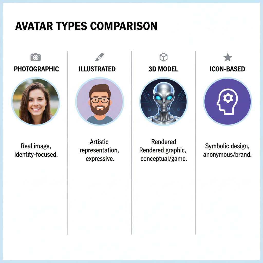 4. Icon-based Avatar — what is an avatar image