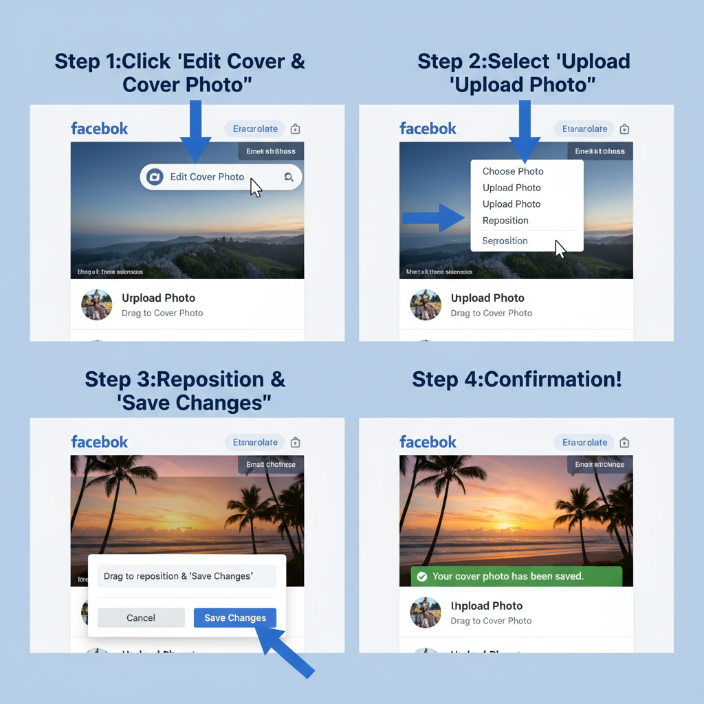 How to Upload or Change Your Cover Photo — what is cover photo on facebook
