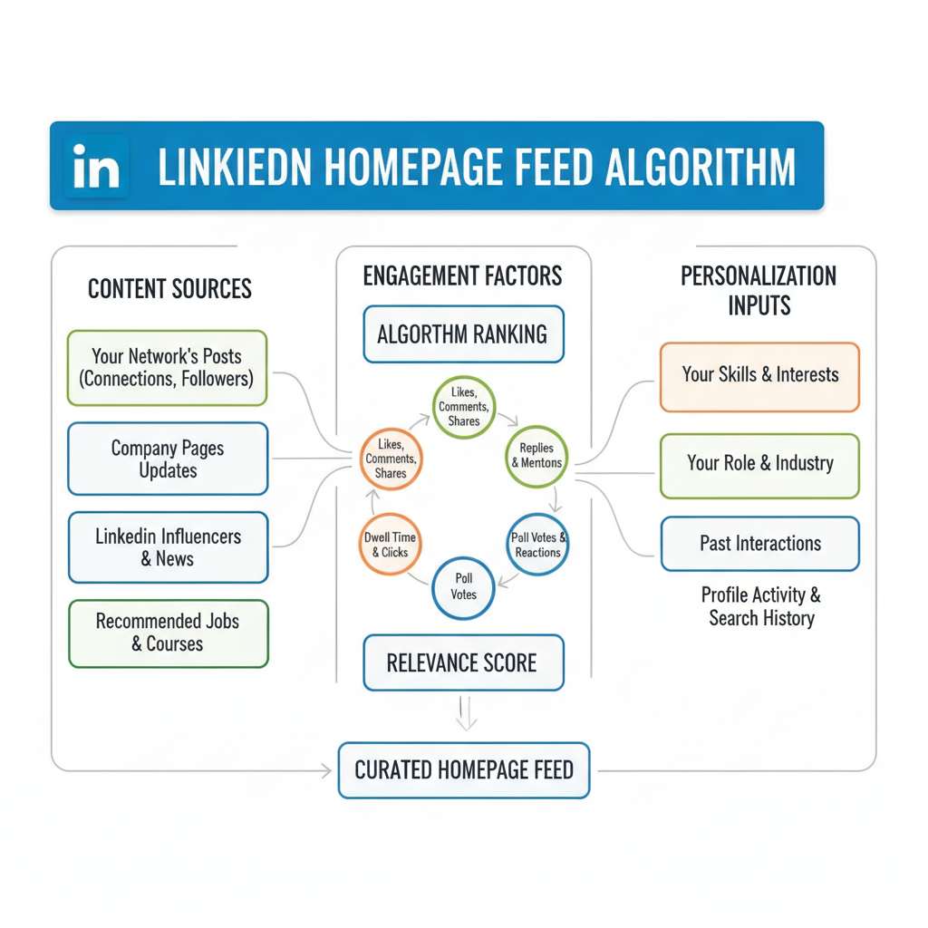 Key Elements Visible on the Homepage — what is homepage on linkedin