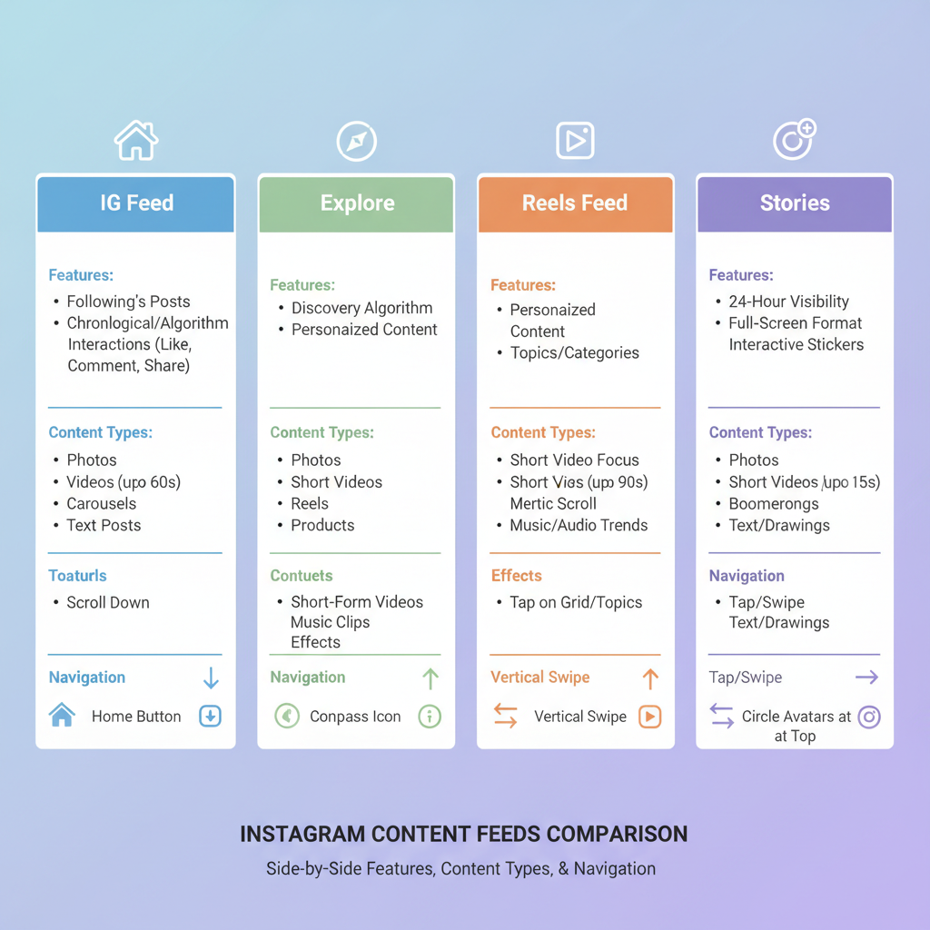 How the IG Feed Is Organized — what is ig feed