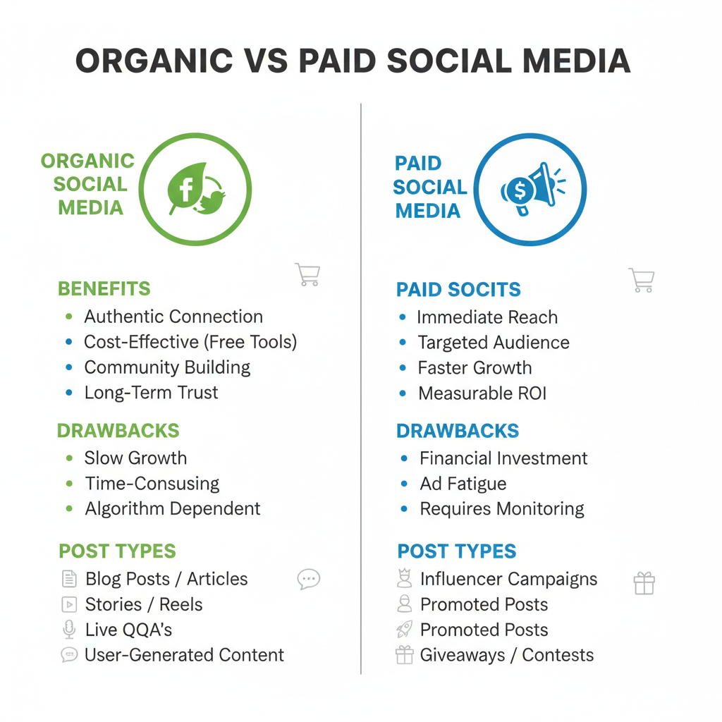 Understanding Organic Social Media — what is organic social media
