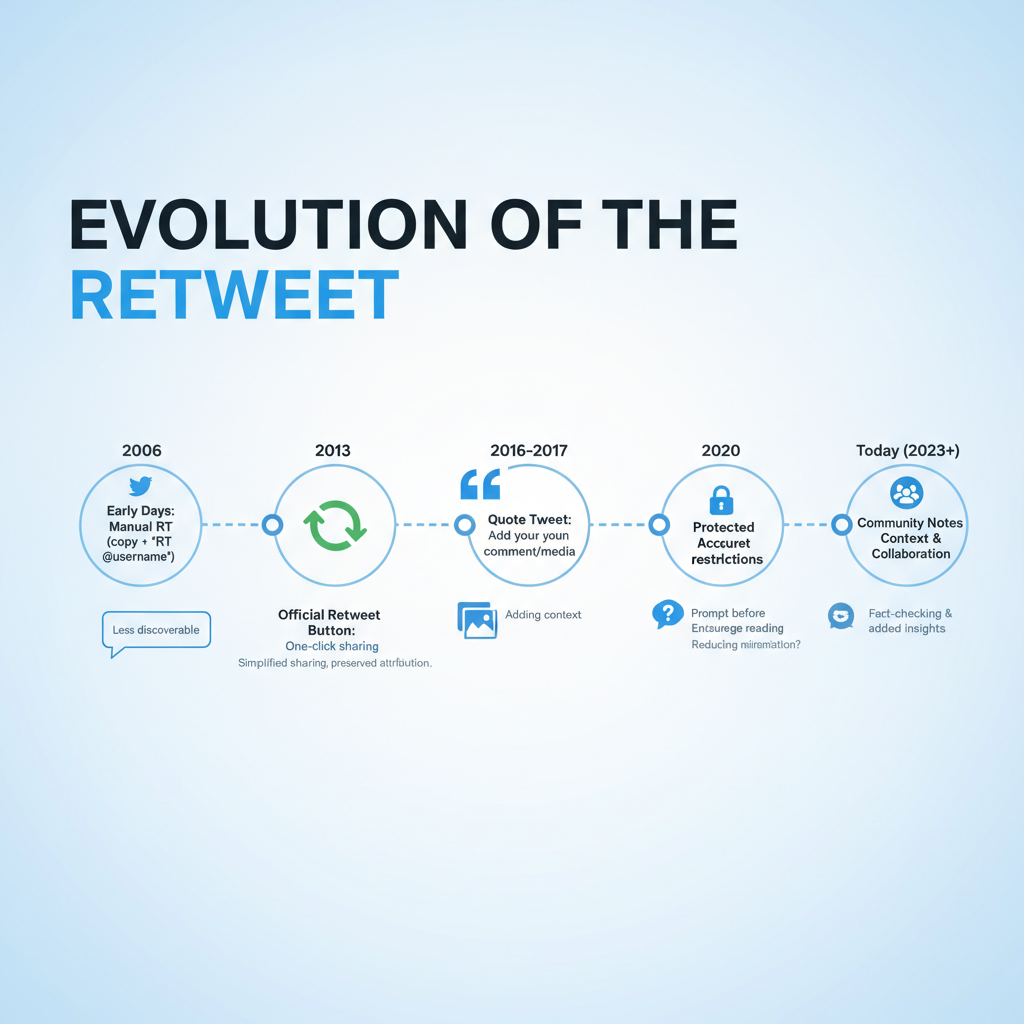 History and Evolution of the Retweet Function — what is retweeting