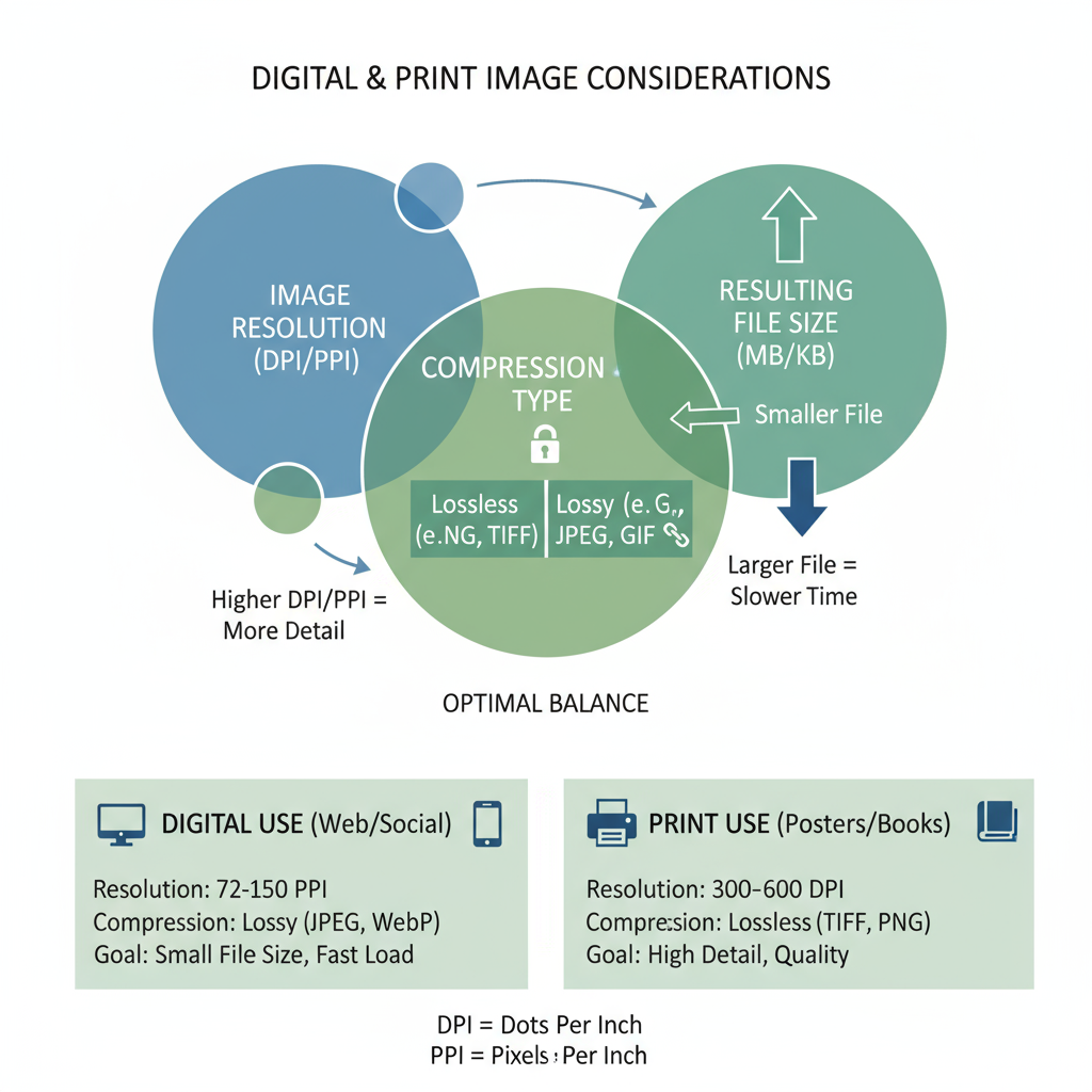 Image Compression Formats and Impact — what is the size of an average photo