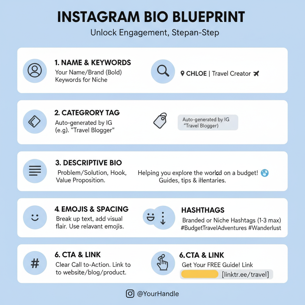 Use Branded or Campaign Hashtags Strategically — what should i put on my bio on instagram