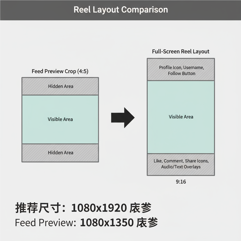 Recommended Aspect Ratio and Resolution — what size are reels