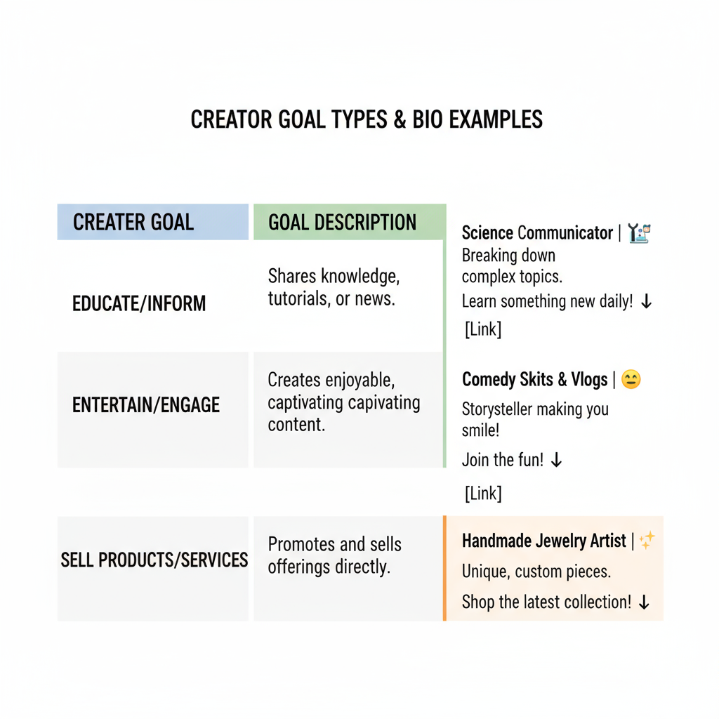 Choose a Clear, Keyword-Rich Description — what to put in tiktok bio for maximum impact