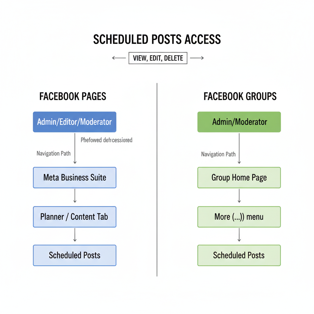 Introduction to Facebook Scheduled Posts — where do i find scheduled posts on facebook