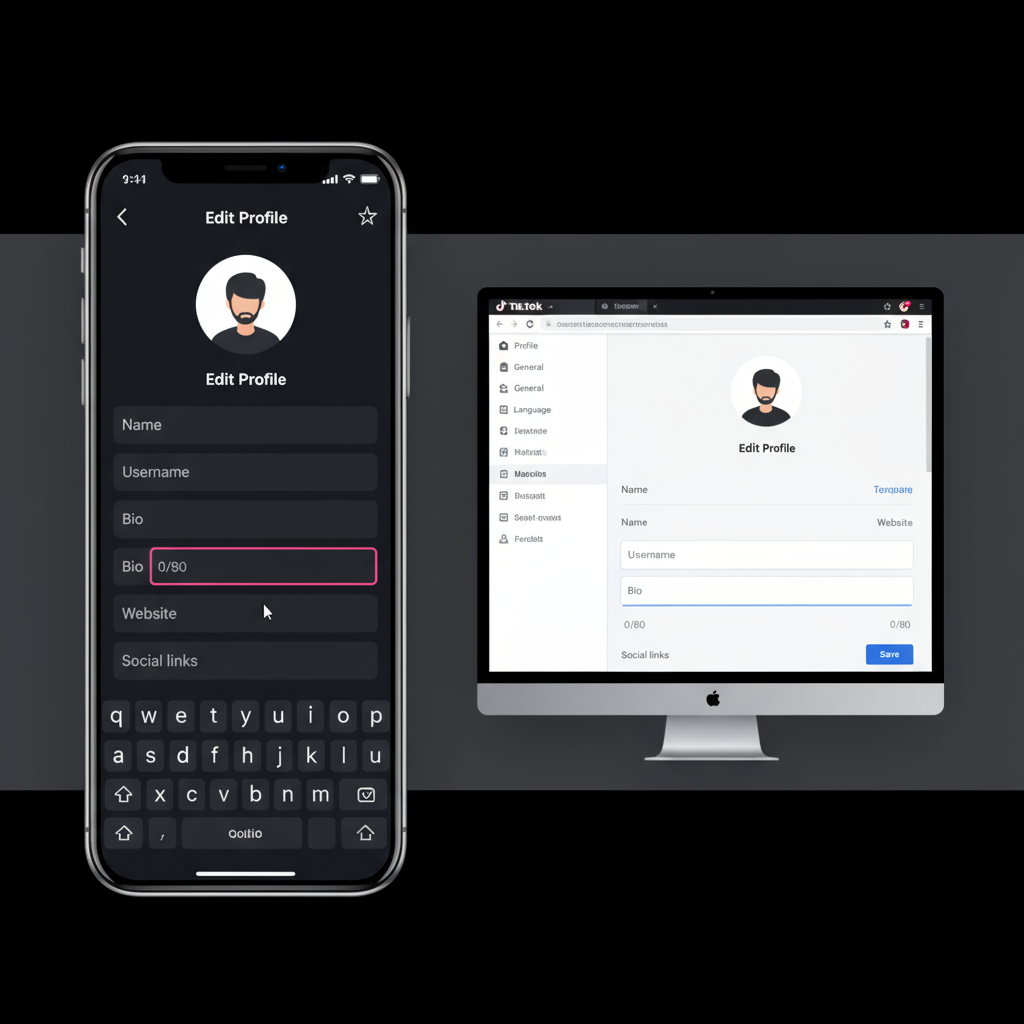 Accessing the Bio Using the TikTok Desktop/Web Version — where is the bio on tiktok