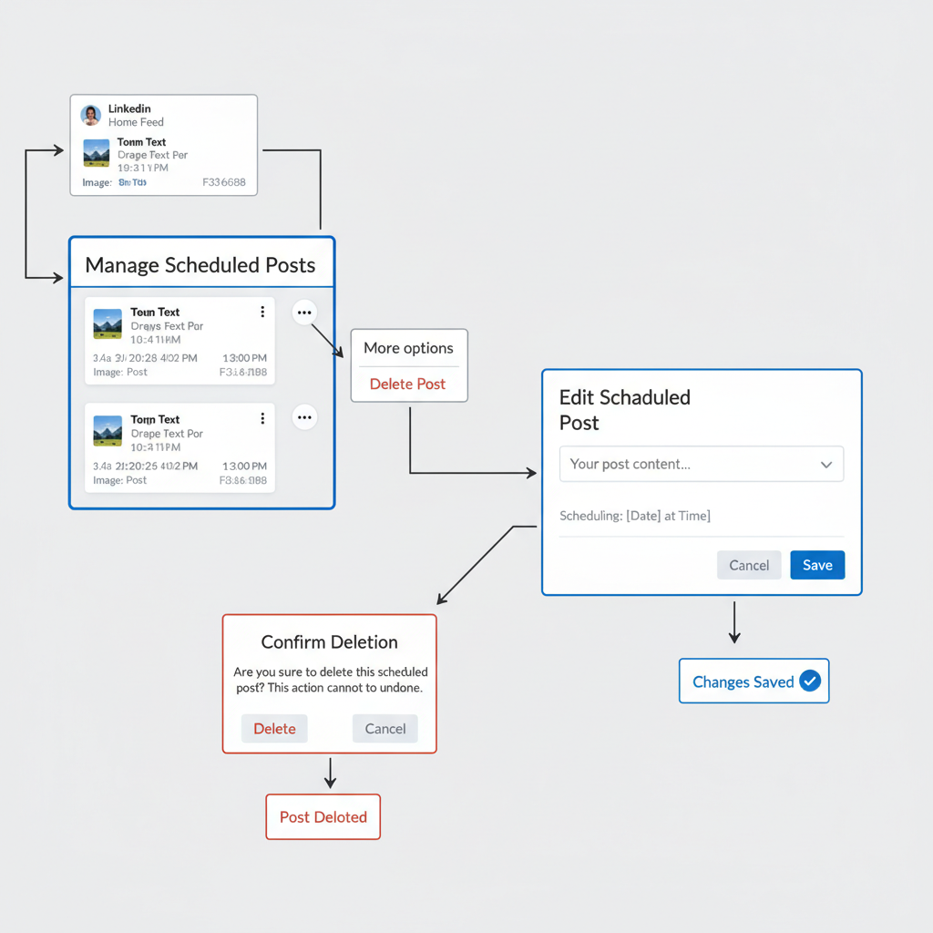 Step-by-Step Guide to Scheduling a Post Natively on LinkedIn — where to find scheduled posts on linkedin