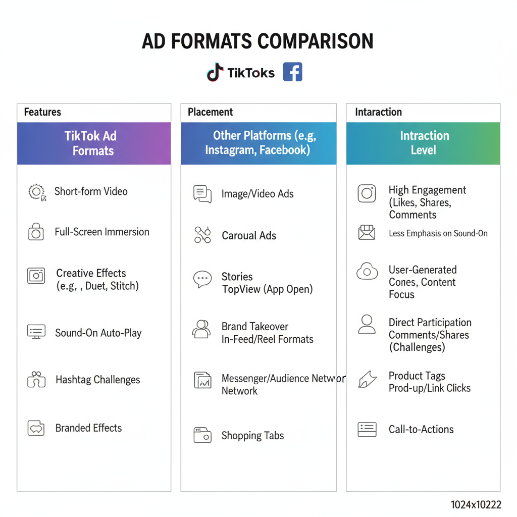 Introduction to TikTok Advertising Formats — which of the following is a tiktok ad format