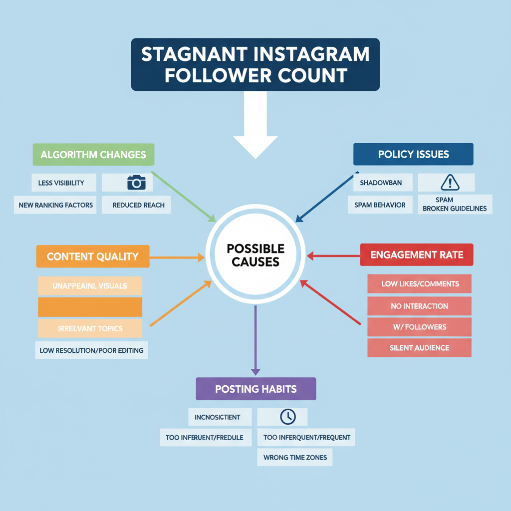 Audit Content Quality, Niche Clarity, and Relevance — why are my instagram followers staying the same