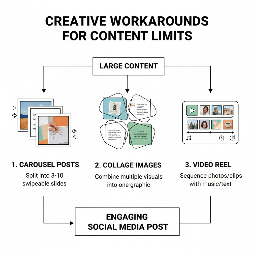 Comparing Post Types & Limits — why cant i add more than 10 photos on instagram