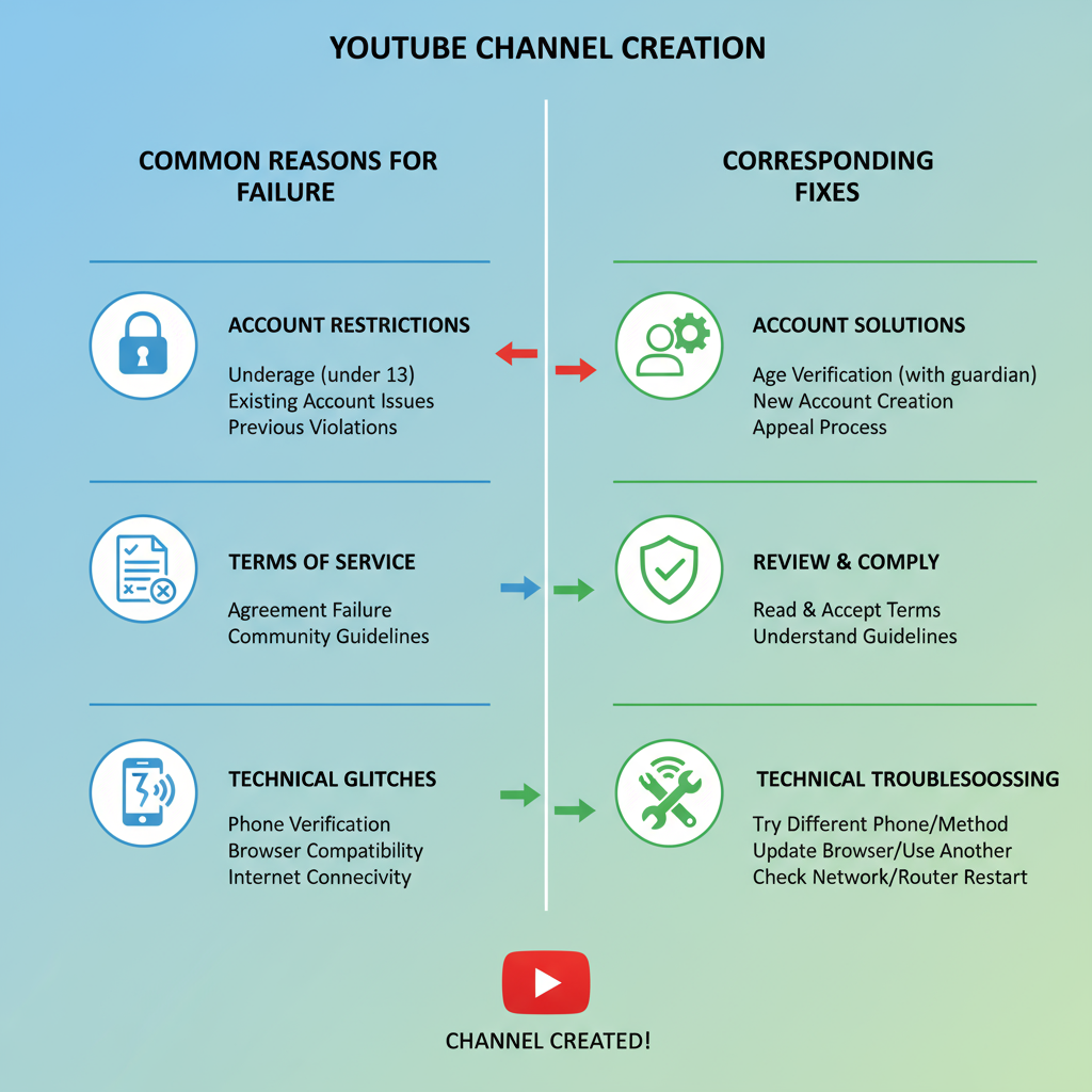 2. Verify Age and Country Requirements — why cant i create a youtube channel