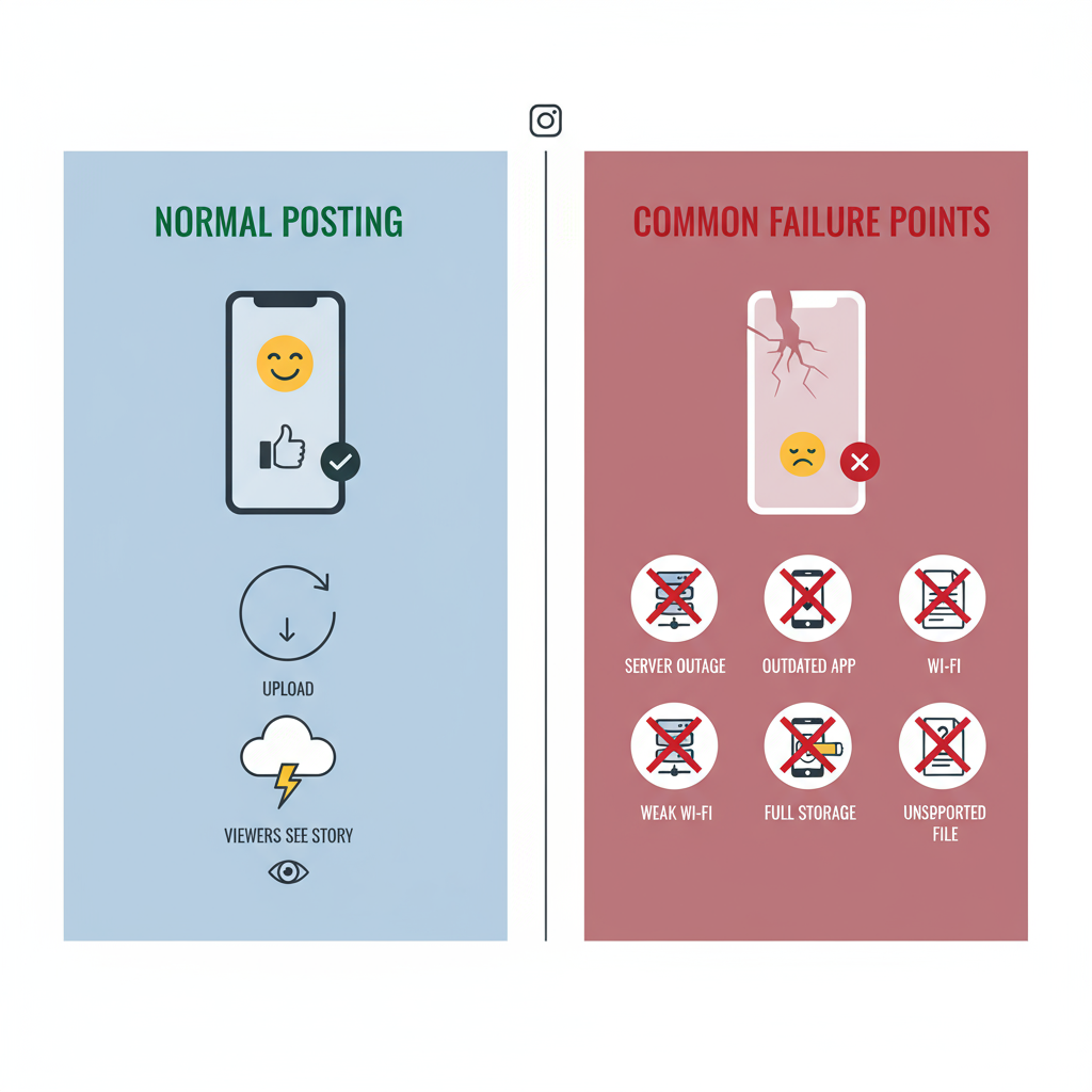 Why Can’t I Post a Story on Instagram? Common Causes and Fixes — why cant i post a story on instagram