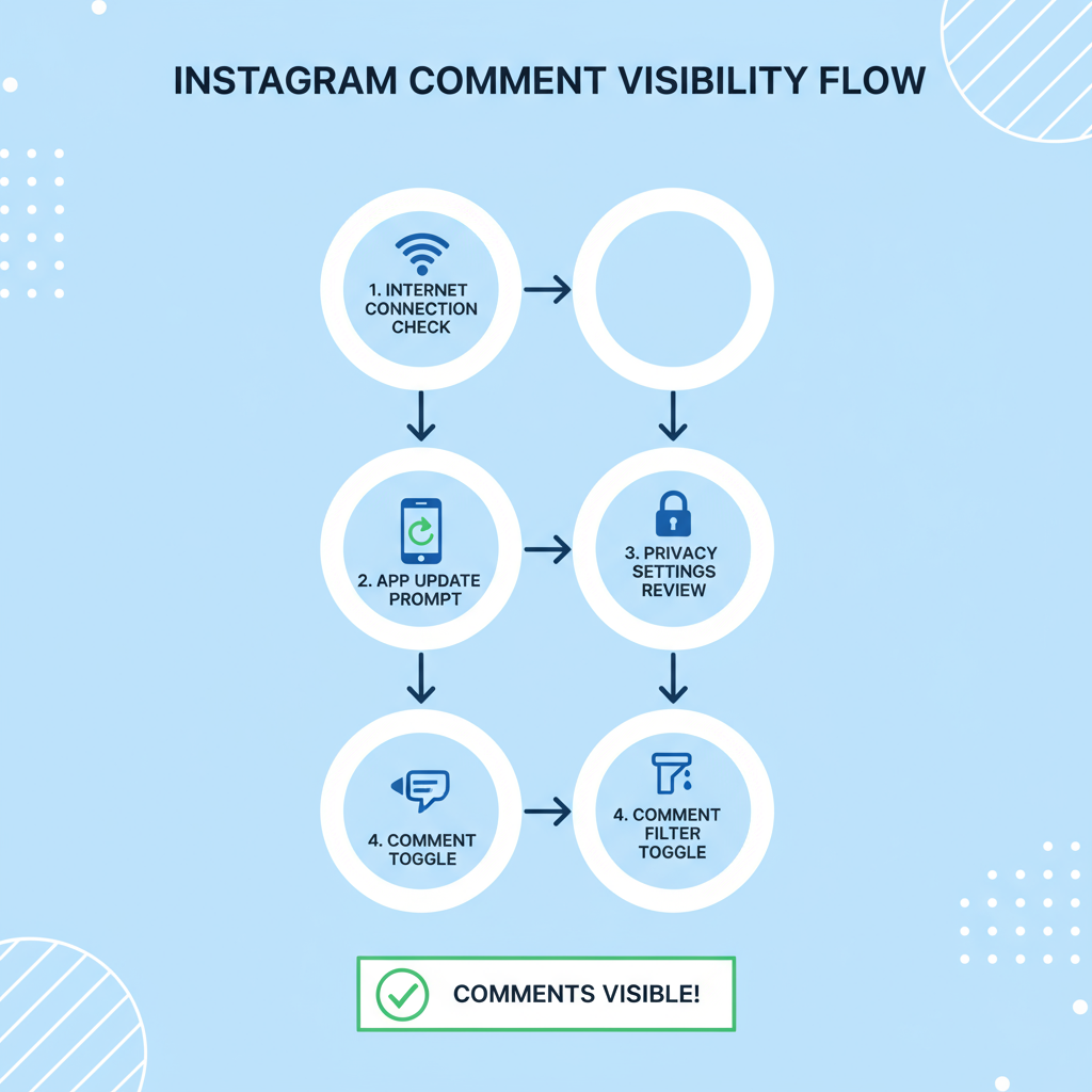 Steps to troubleshoot: — why cant i see any comments on instagram