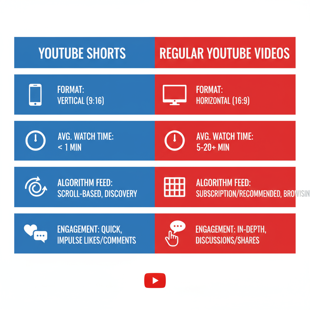 Why YouTube Shorts Feels Different from Regular Videos — why does youtube shorts feel so different