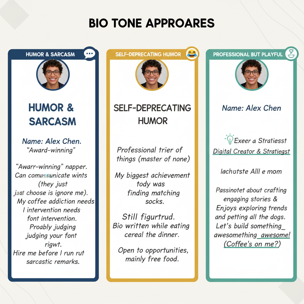 Aligning Bio Tone with Your Personal or Brand Voice — witty bios for twitter