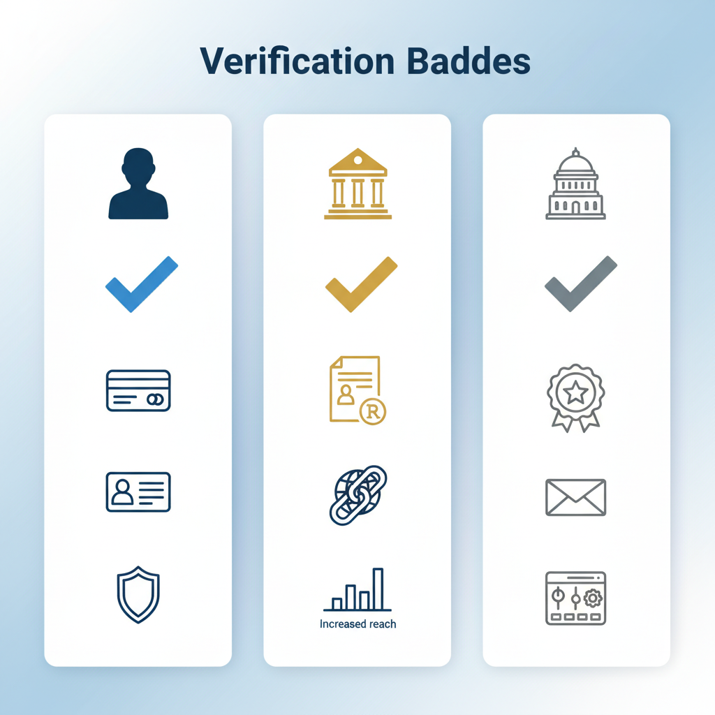 Governments and Multilateral Bodies: Request Gray Check — x com verification