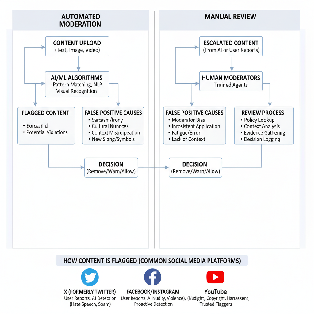 Common Platforms Where This Notice Occurs — your post goes against our guidelines