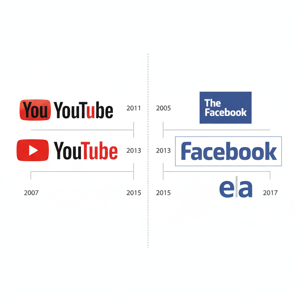 Brand Guidelines from YouTube and Facebook (Dos and Don’ts) — youtube and facebook logo branding guide