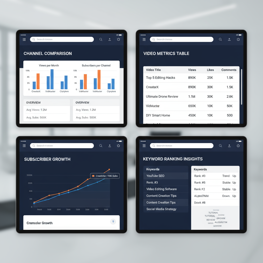 Analyzing Top-Performing Competitor Videos — youtube competitor analysis tool