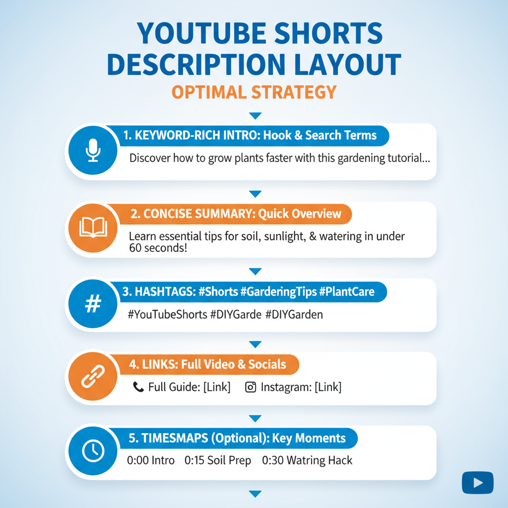 Insert Timestamps if Needed for Quick Navigation — youtube shorts description best practices