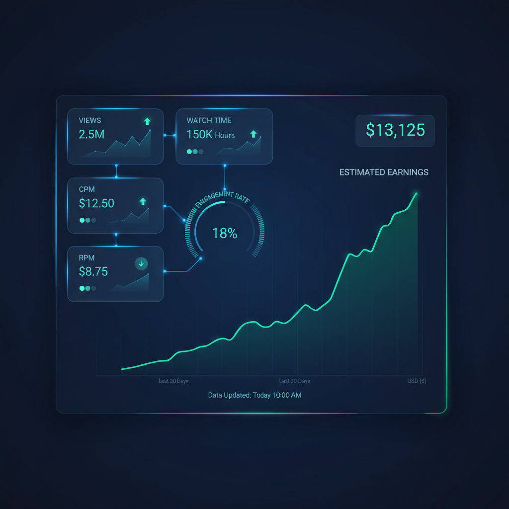 Step-by-Step Guide to Using a YouTube Shorts Revenue Calculator — youtube shorts revenue calculator