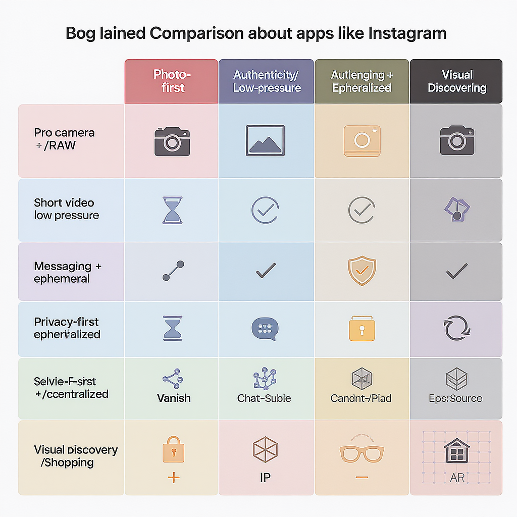 Apps Like Instagram: Best Alternatives for Photos, Video, and Privacy