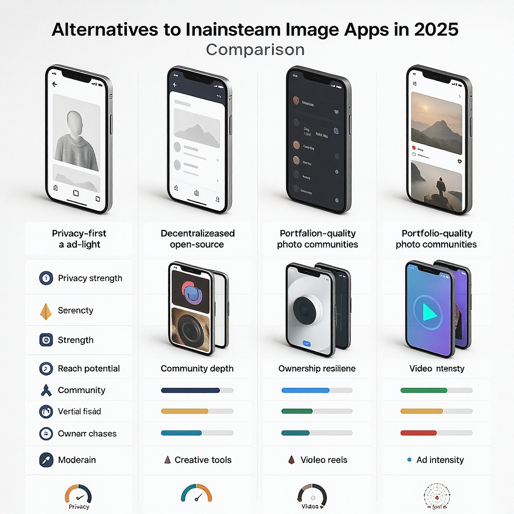 The Best Alternatives to Instagram in 2025: Privacy, Reach, and Community Compared
