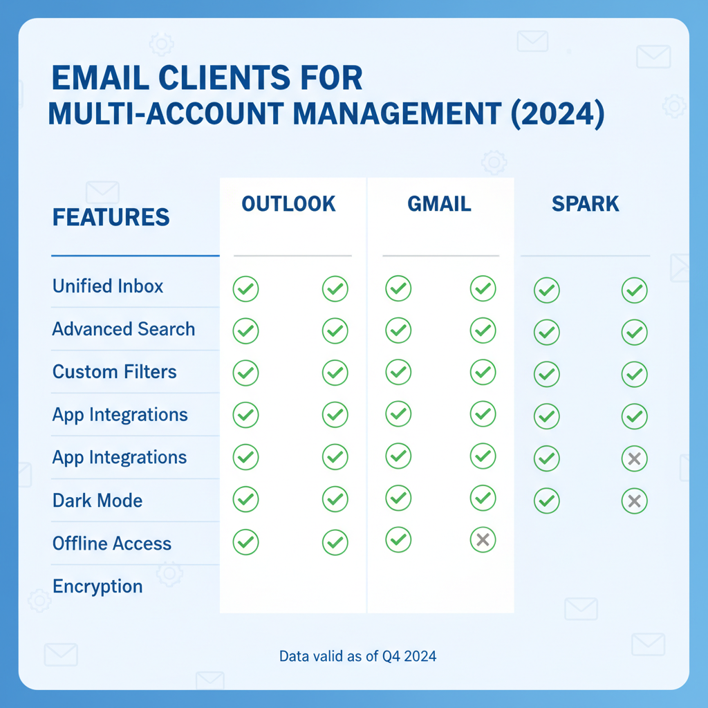 Best Email Program for Multiple Accounts in 2024