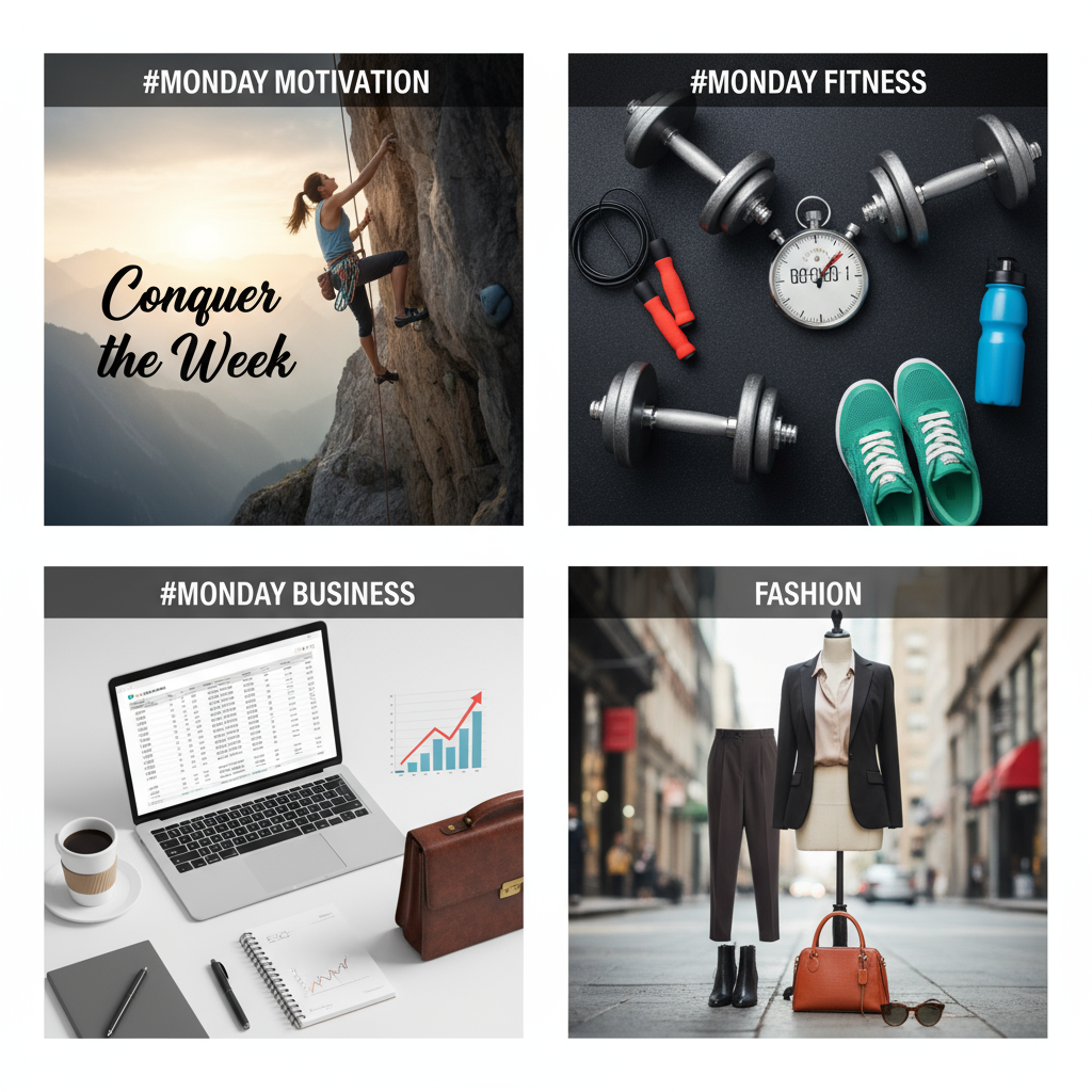 Top Monday Hashtags to Increase Social Media Engagement