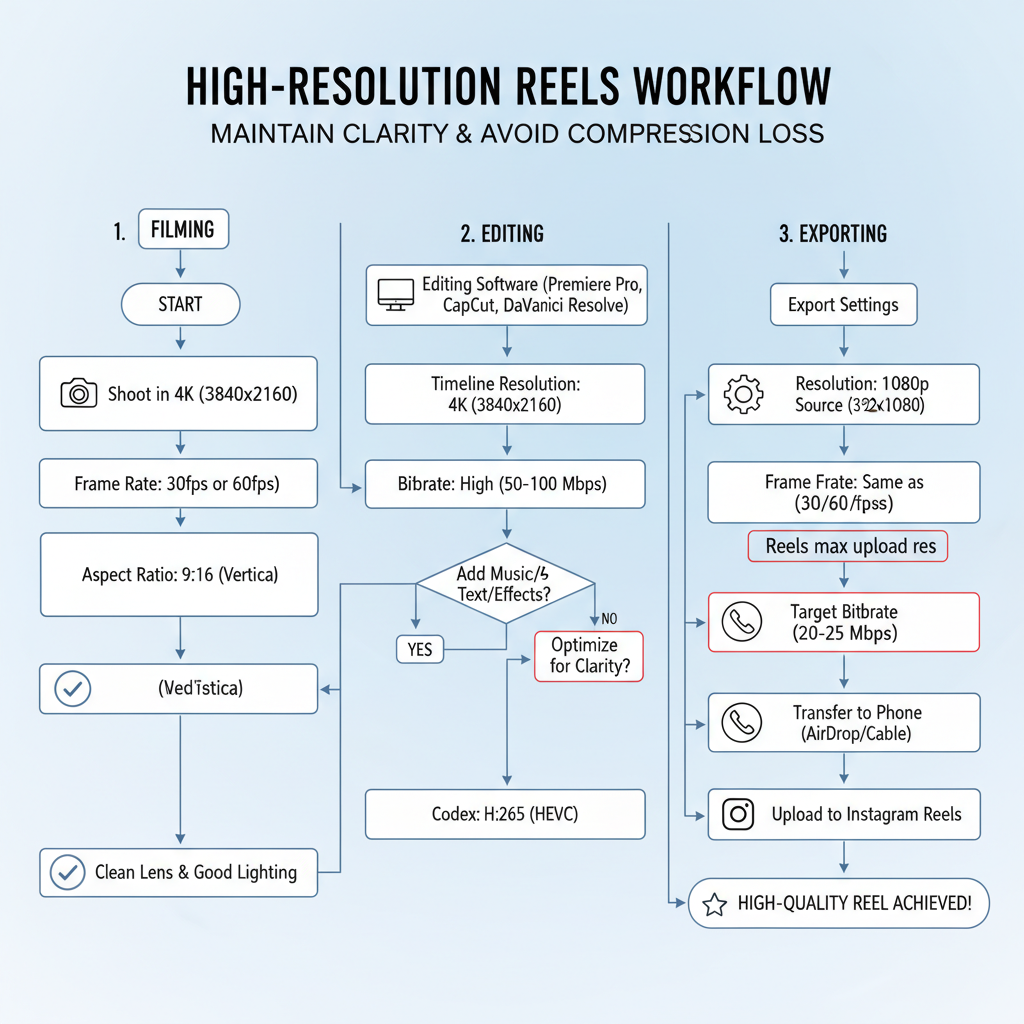 Best Resolution for IG Reels to Maximize Quality and Reach