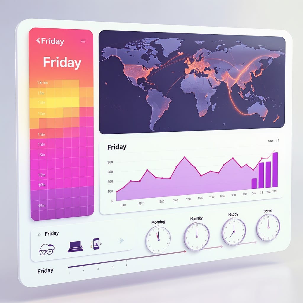 Best Time to Post on Instagram on Fridays: Data, Time Zones, and Real-World Schedules