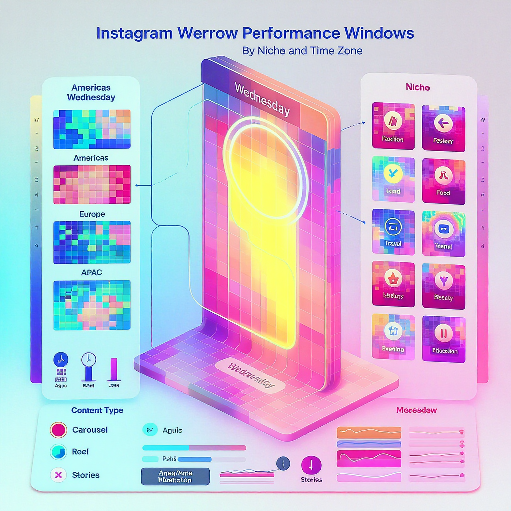 Best Time to Post on Instagram on Wednesday: Exact Windows by Niche, Content Type, and Time Zone