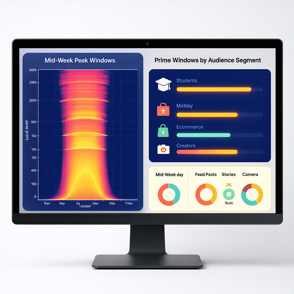 Best Time to Post on Instagram on Wednesday: Data-Backed Windows, Time Zones, and Niche Tips