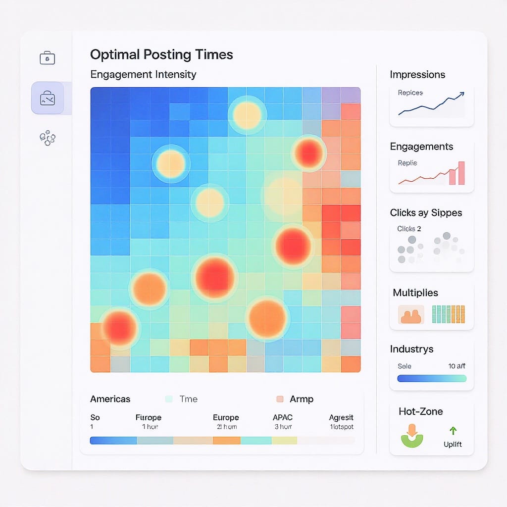 Best Times to Post on X: A Data-Driven Guide by Audience, Industry, and Time Zone