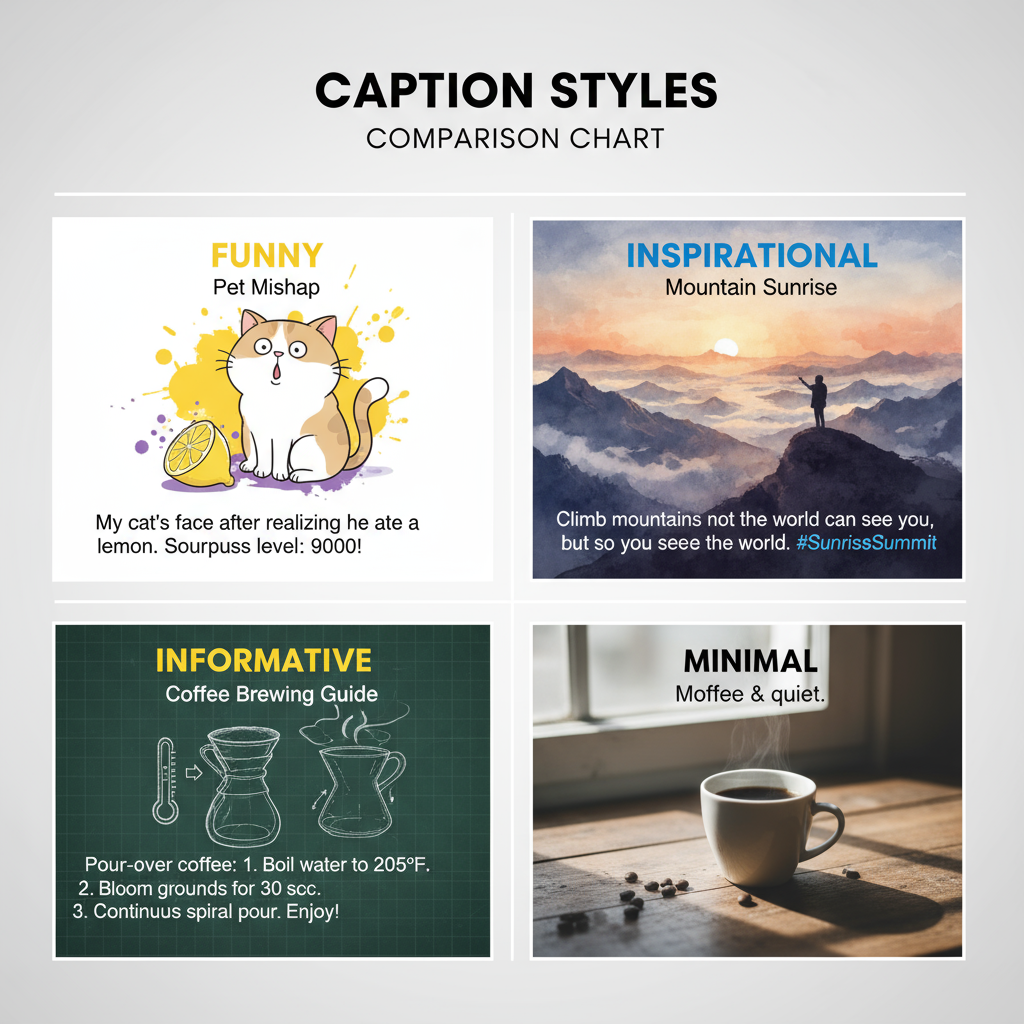 Caption Ideas for First Post on Instagram with Tips