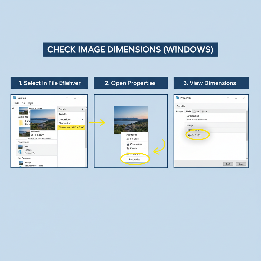 Check Image Dimensions on Any Device Step by Step