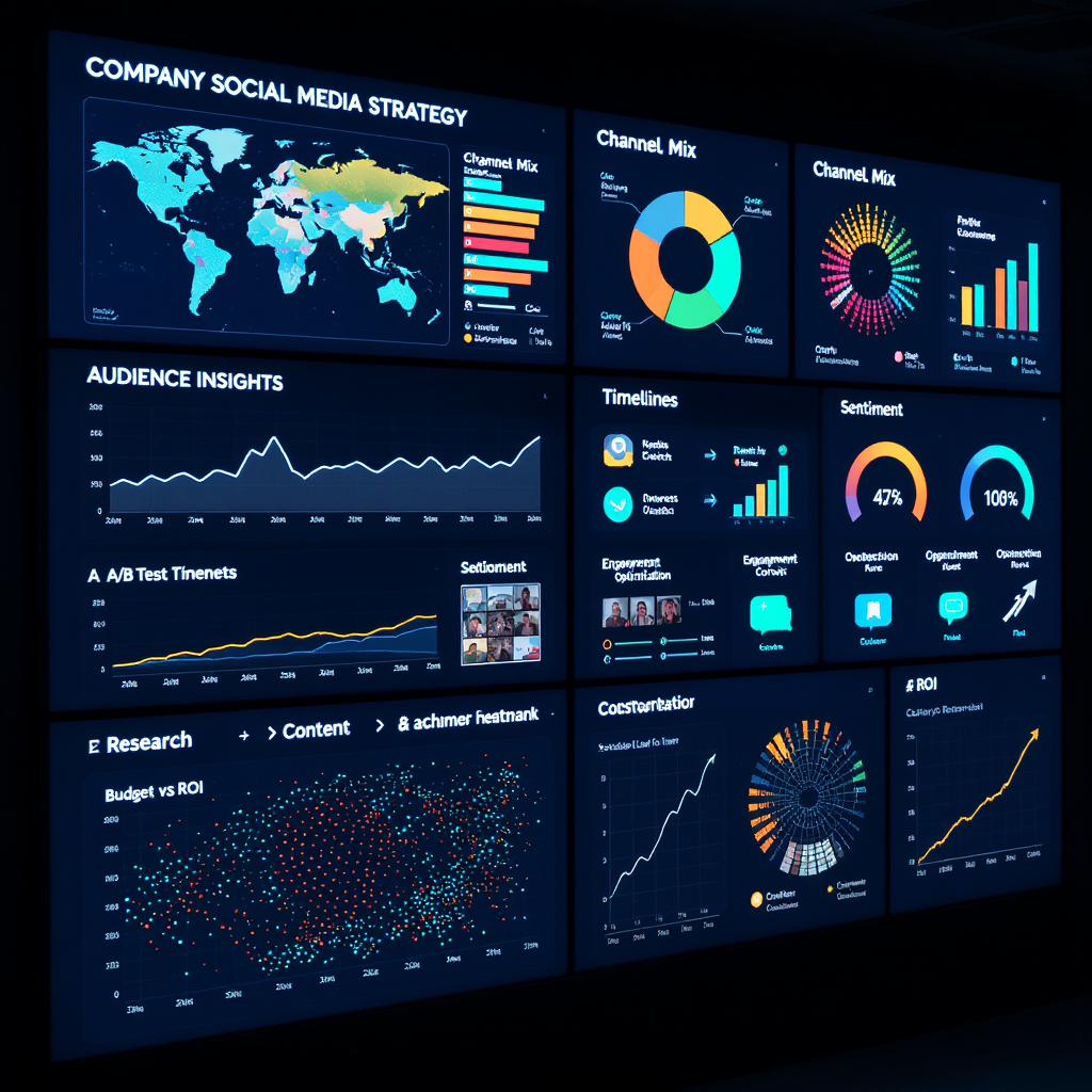 Company Social Media Strategy: A Practical Guide to Audience, Content, and ROI
