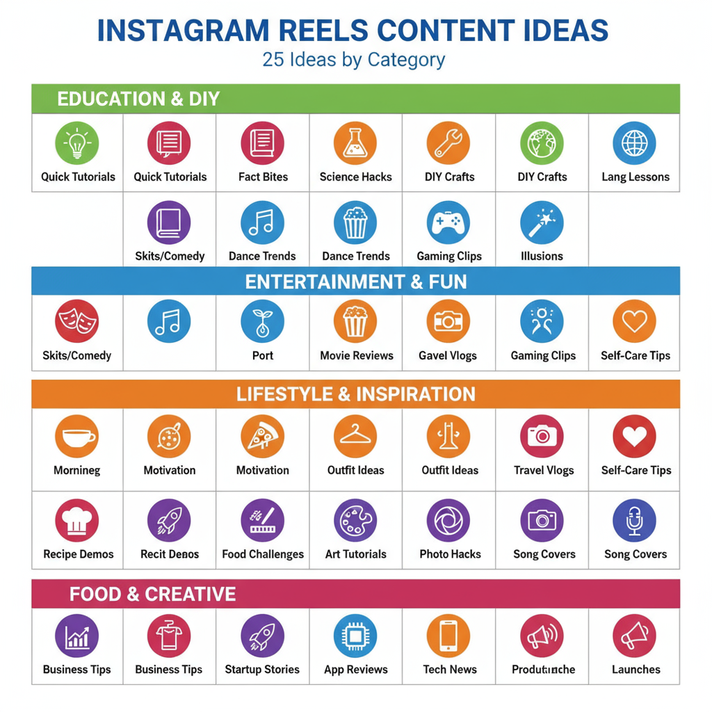 25 Content Ideas for Instagram Reels to Increase Engagement