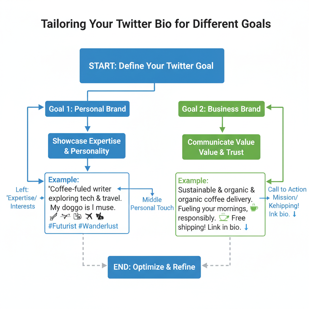 Example of Bio on Twitter for Personal and Business Branding
