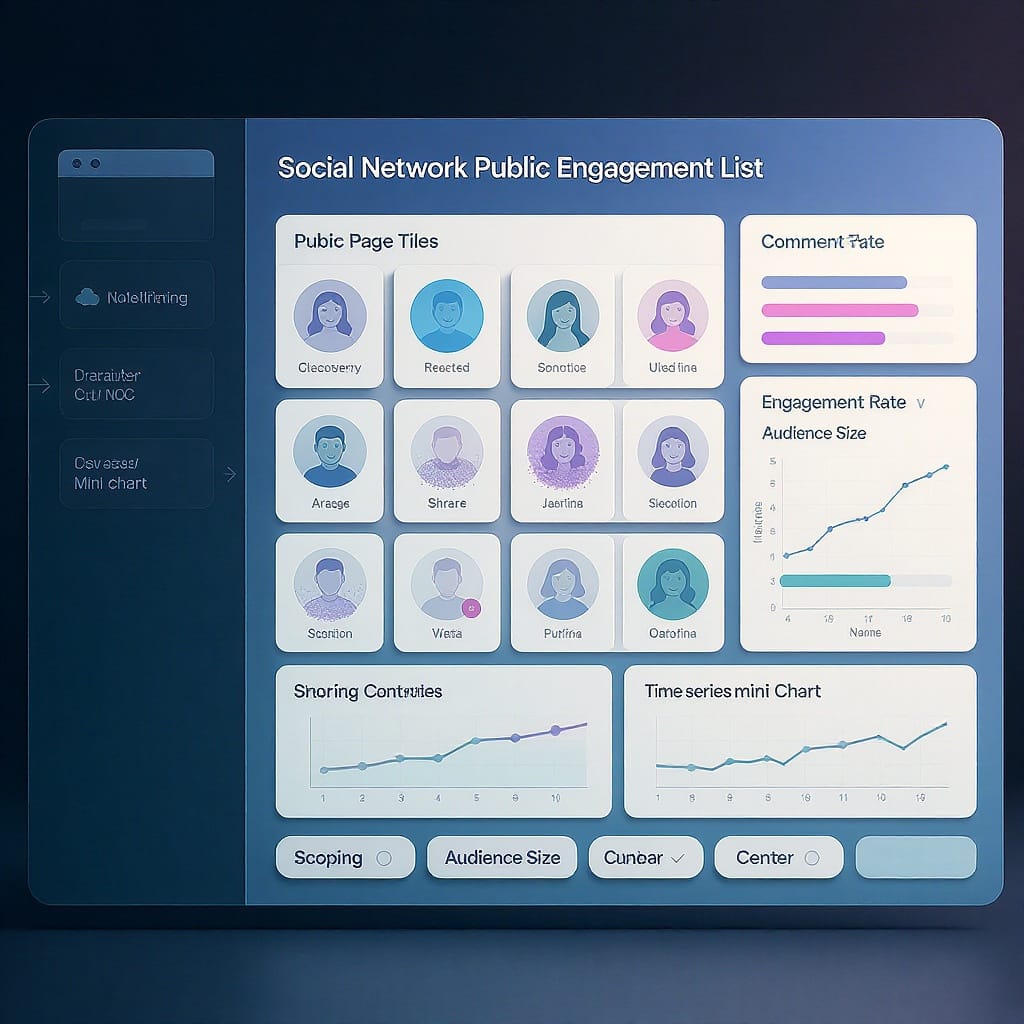 How to Build a Facebook Public Engagement List: Tools, Metrics, and Templates
