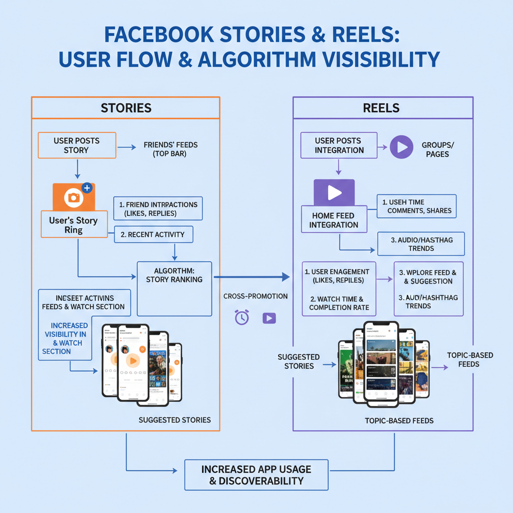 Facebook Stories vs Reels Engagement and Reach Comparison