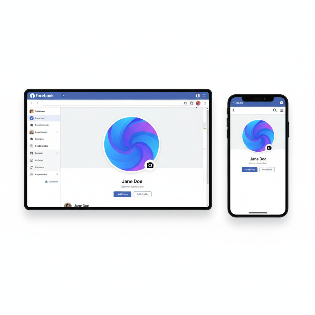 Create a Facebook Template Profile Picture Step-by-Step Guid