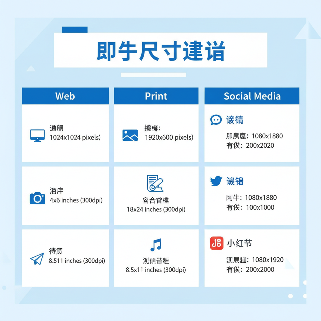 Good Picture Size Tips for Web, Print and Social Media