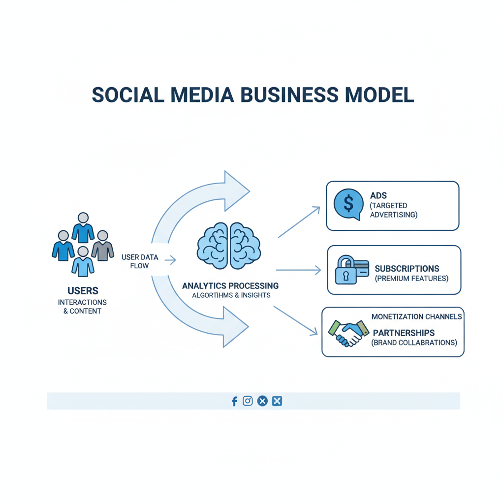 How Social Media Websites Make Money from Ads and More