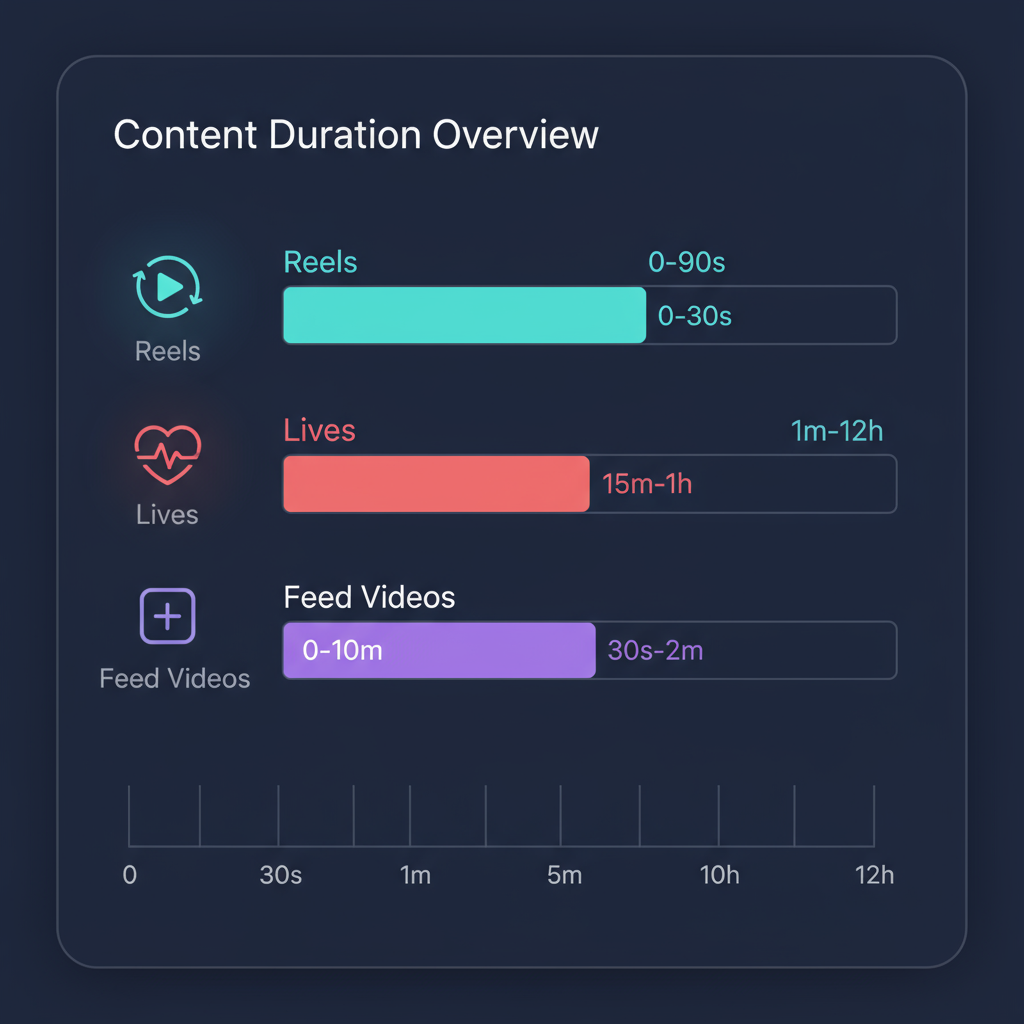 Instagram Video Length Limits for Posts, Stories, Reels, Liv