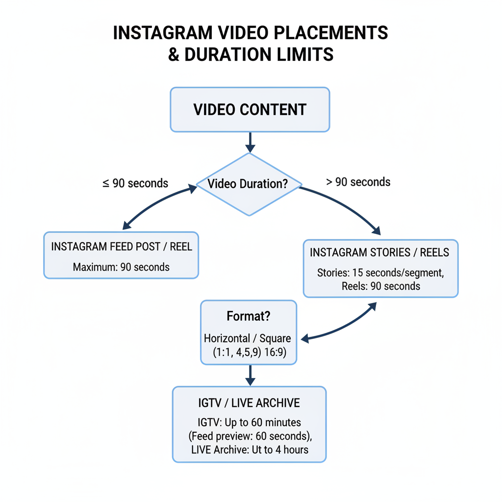 Instagram Video Length Limits for Feed, Reels, Stories, Live