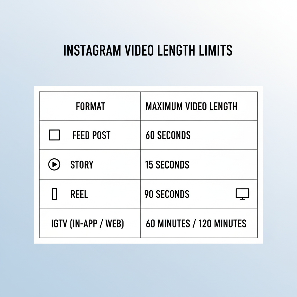 Instagram Video Length Limits for Posts, Stories, Reels, IGT