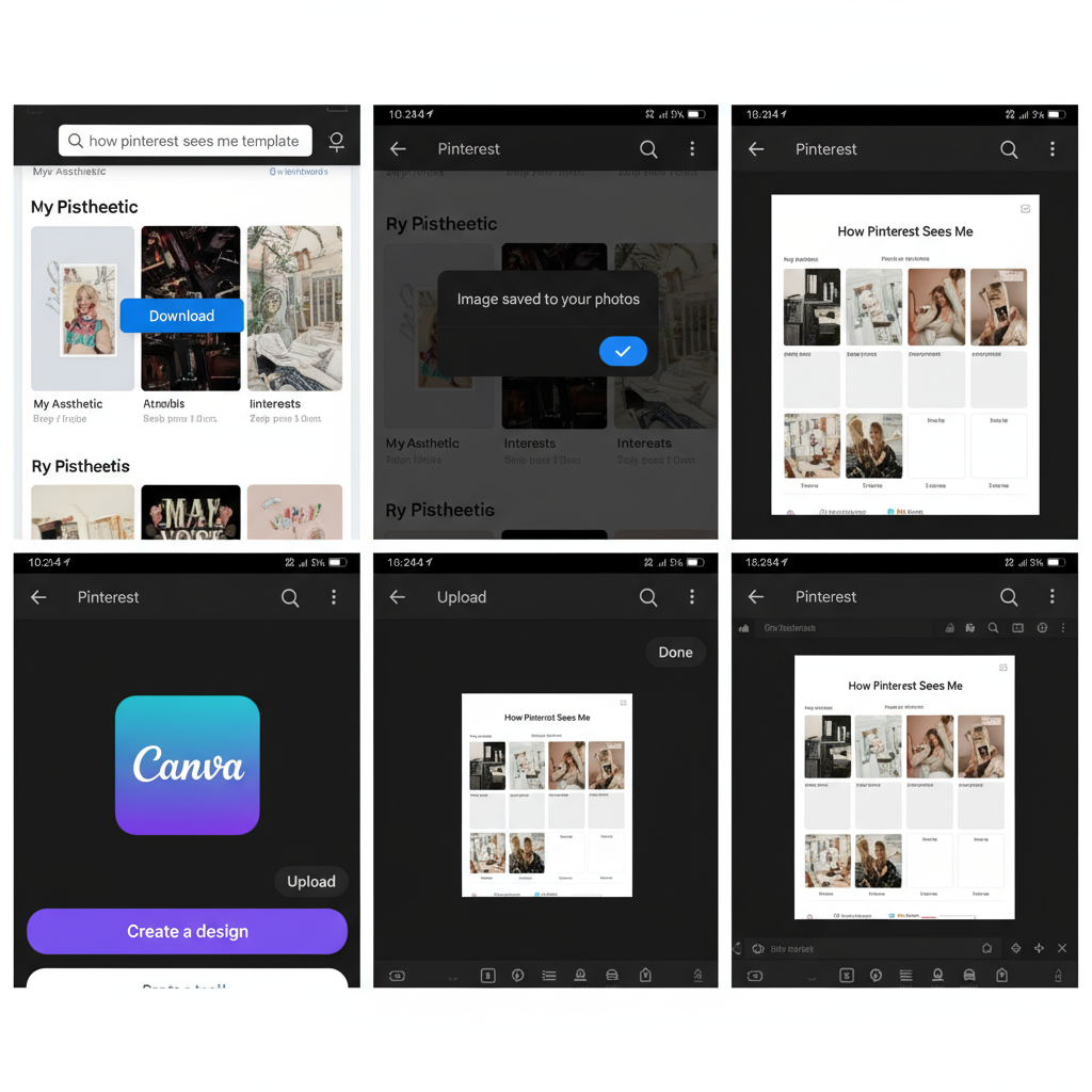 How Pinterest Sees Me Template Download and Editing Tips